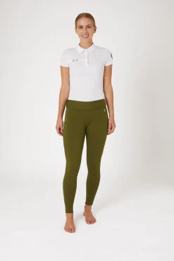 Horze Active Damen Winter Kniebesatzreitleggings mit Handytasche*Damen Thermoreithosen Und -Reitleggins Für Damen