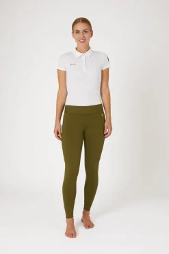 Horze Active Damen Winter Vollbesatzreitleggings mit Handytasche*Damen Thermoreithosen Und -Reitleggins Für Damen