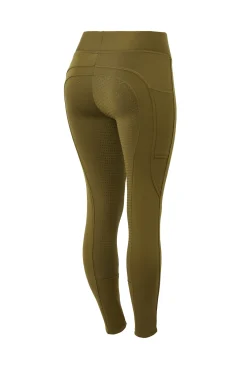 Horze Active Damen Winter Vollbesatzreitleggings mit Handytasche*Damen Thermoreithosen Und -Reitleggins Für Damen