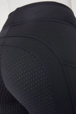 Horze Active Damen Winter Vollbesatzreitleggings mit Handytasche*Damen Thermoreithosen Und -Reitleggins Für Damen