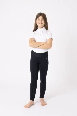 Horze Active Kinder Winter Reitleggings mit Silikonvollbesatz*Kinder Reitleggings Für Kinder