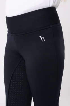 Horze Active Kinder Winter Reitleggings mit Silikonvollbesatz*Kinder Reitleggings Für Kinder