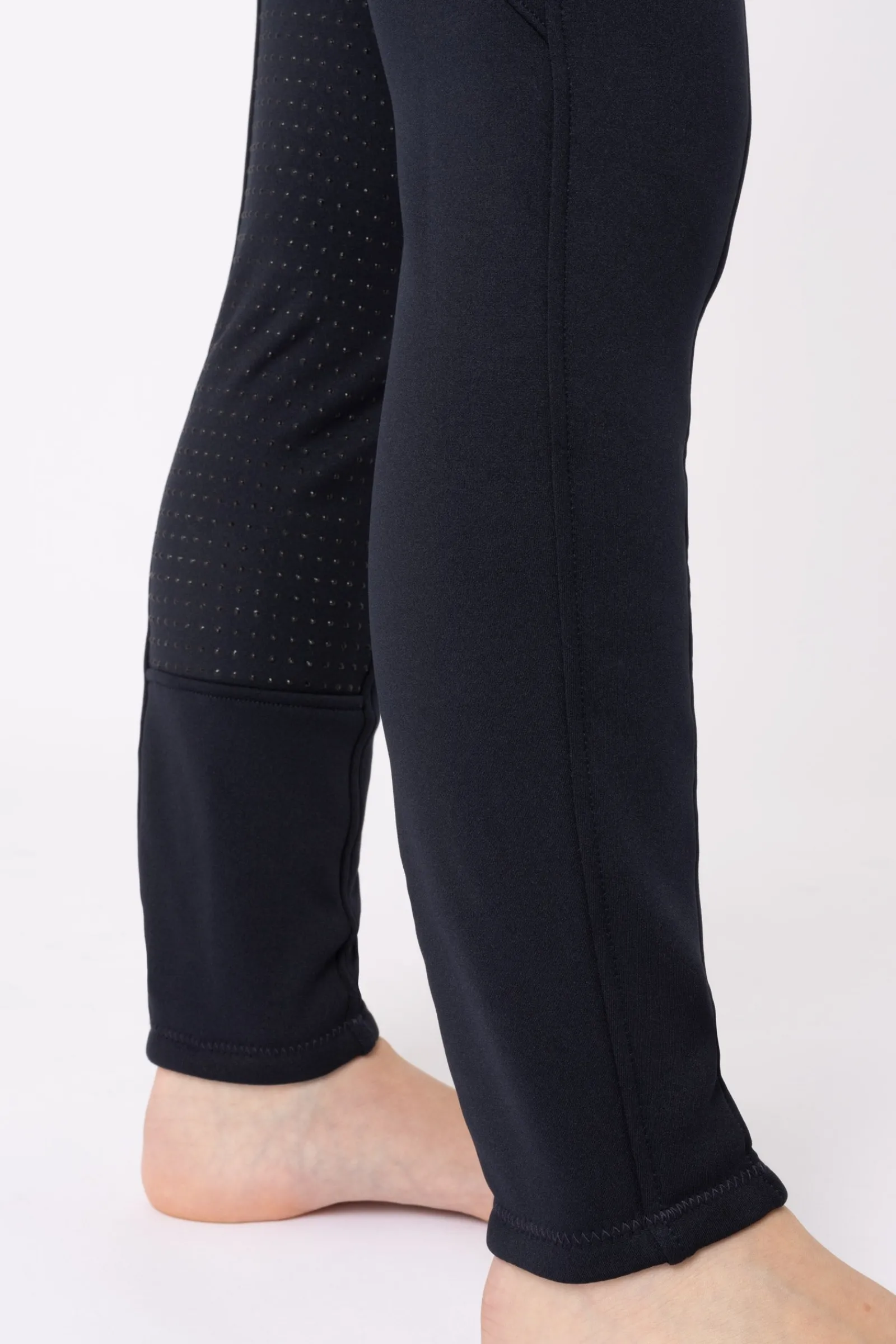 Horze Active Kinder Winter Reitleggings mit Silikonvollbesatz*Kinder Reitleggings Für Kinder