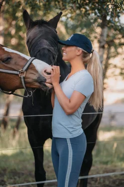 Mountain Horse Active Stripe Damen Funktionsshirt*Damen Shirts & Polos Für Damen