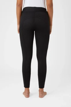 Horze Active Winterreitleggings mit Vollbesatz und Silikon-Grip für Damen*Damen Thermoreithosen Und -Reitleggins Für Damen