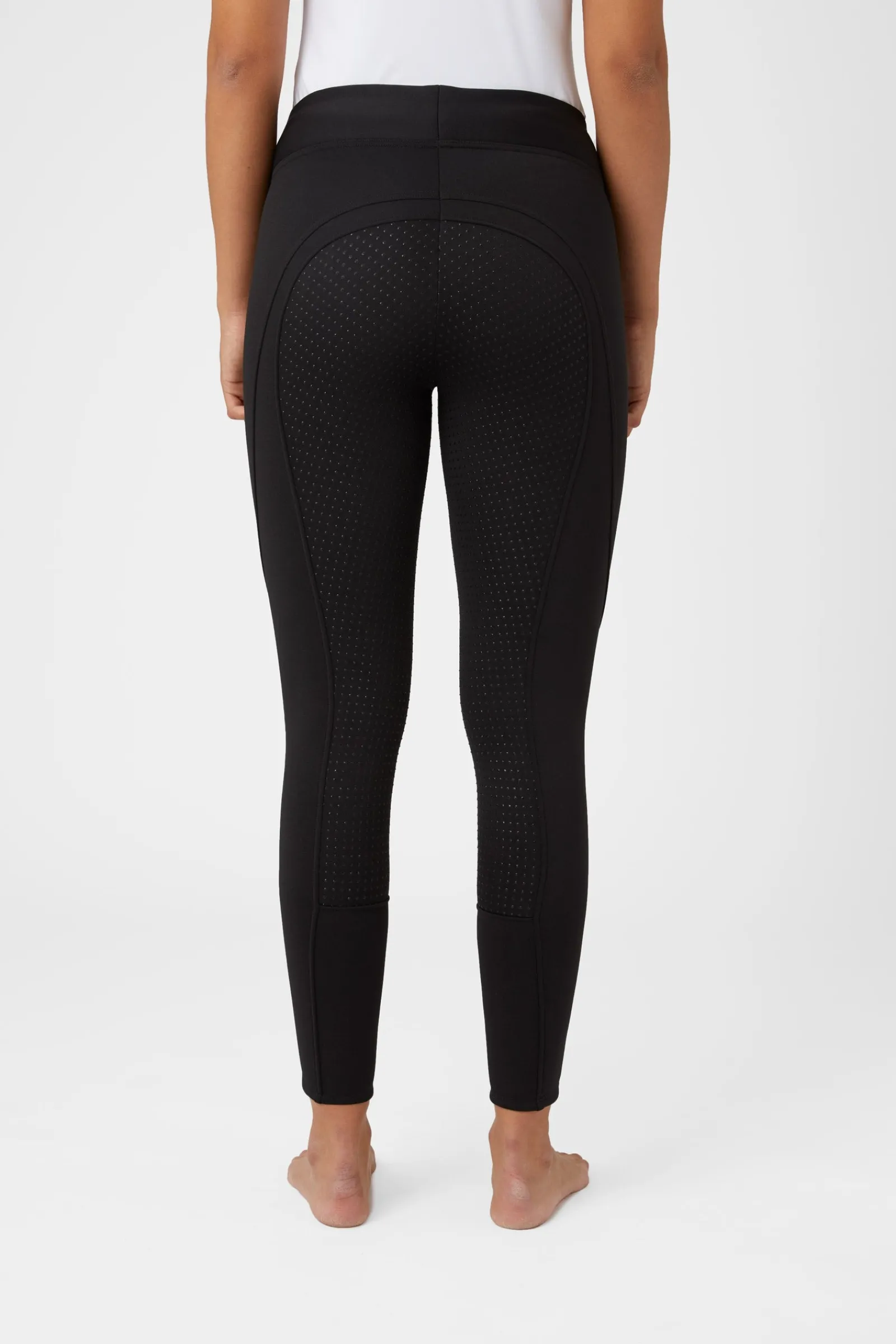 Horze Active Winterreitleggings mit Vollbesatz und Silikon-Grip für Damen*Damen Thermoreithosen Und -Reitleggins Für Damen