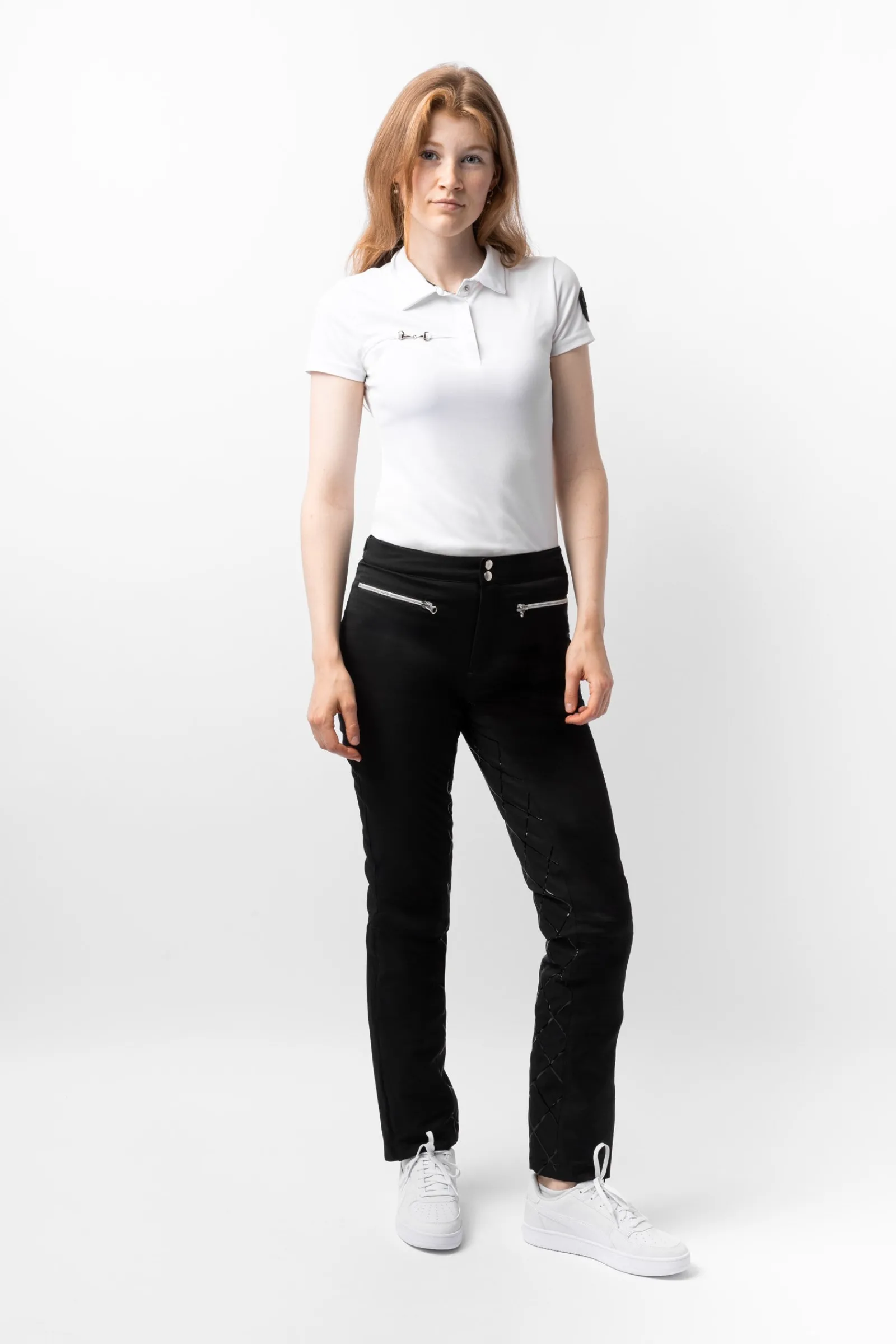 Horze Adeline Damen Winterreithose mit Vollbesatz und Silikon Grip*Damen Thermoreithosen Und -Reitleggins Für Damen