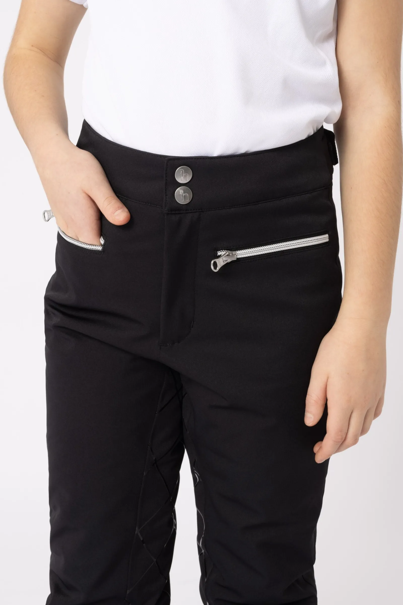 Horze Adeline Reithose mit Vollbesatz für Kinder mit Silikon*Kinder Thermoreithosen & -Reitleggins Für Kinder|Reithosen Für Kinder