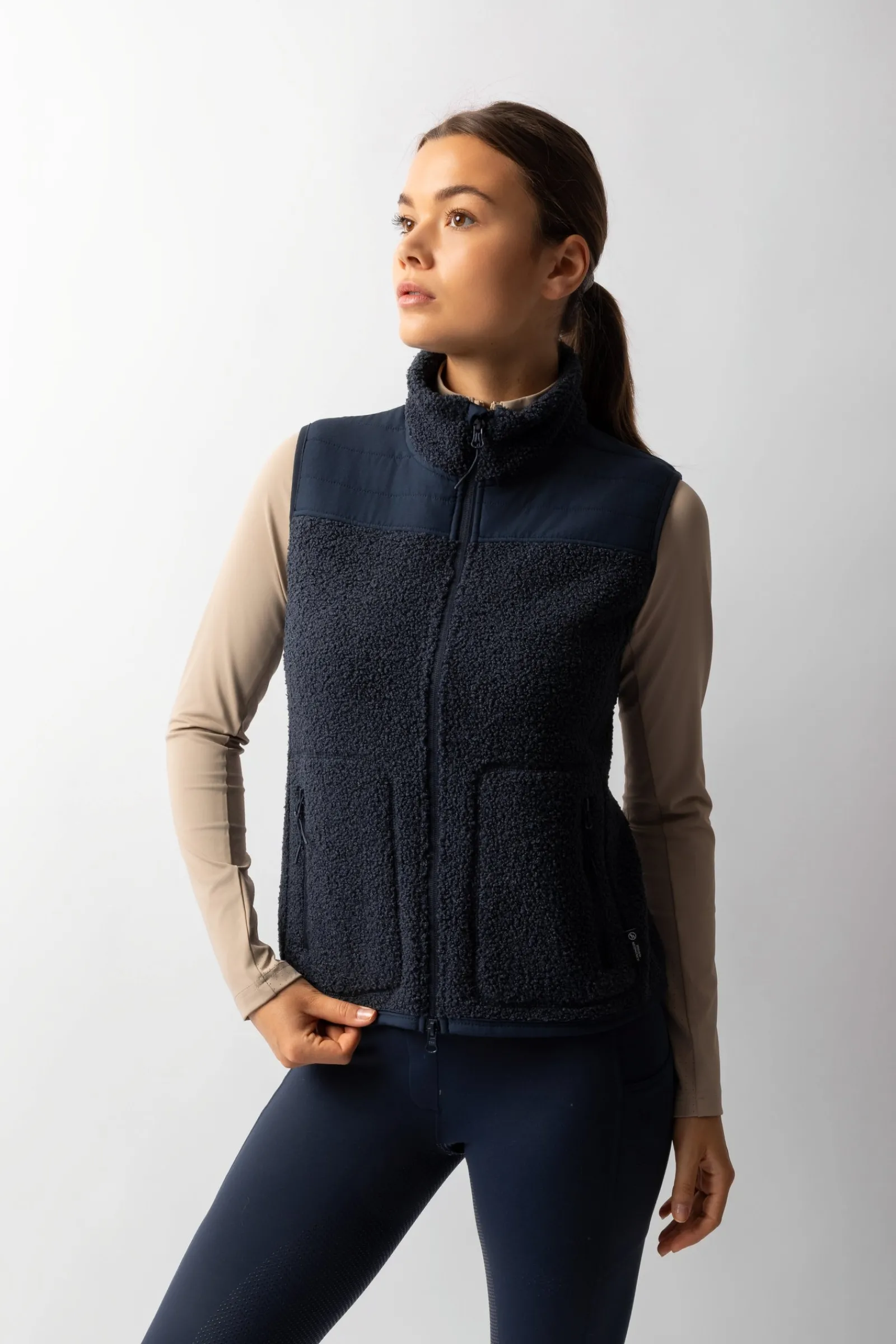 Horze Adira Damen Teddyfleece-Weste*Damen Mäntel & Jacken Für Damen