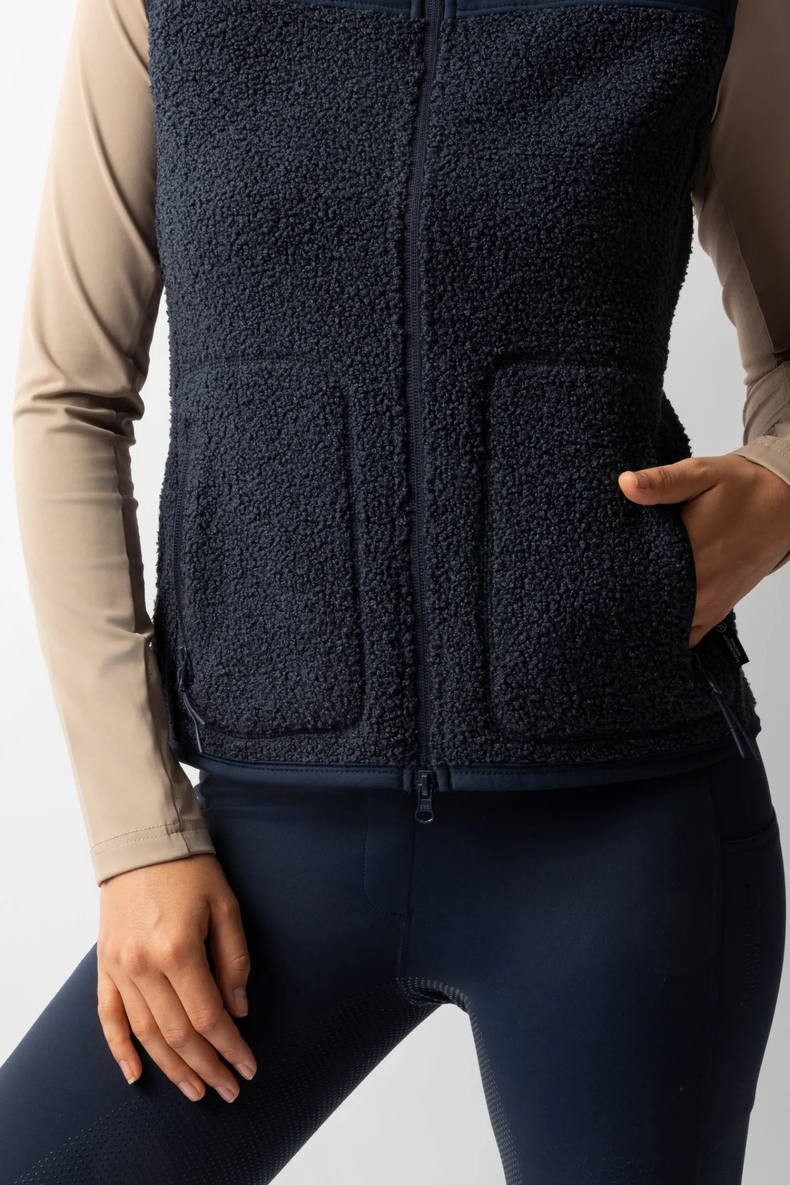 Horze Adira Damen Teddyfleece-Weste*Damen Mäntel & Jacken Für Damen
