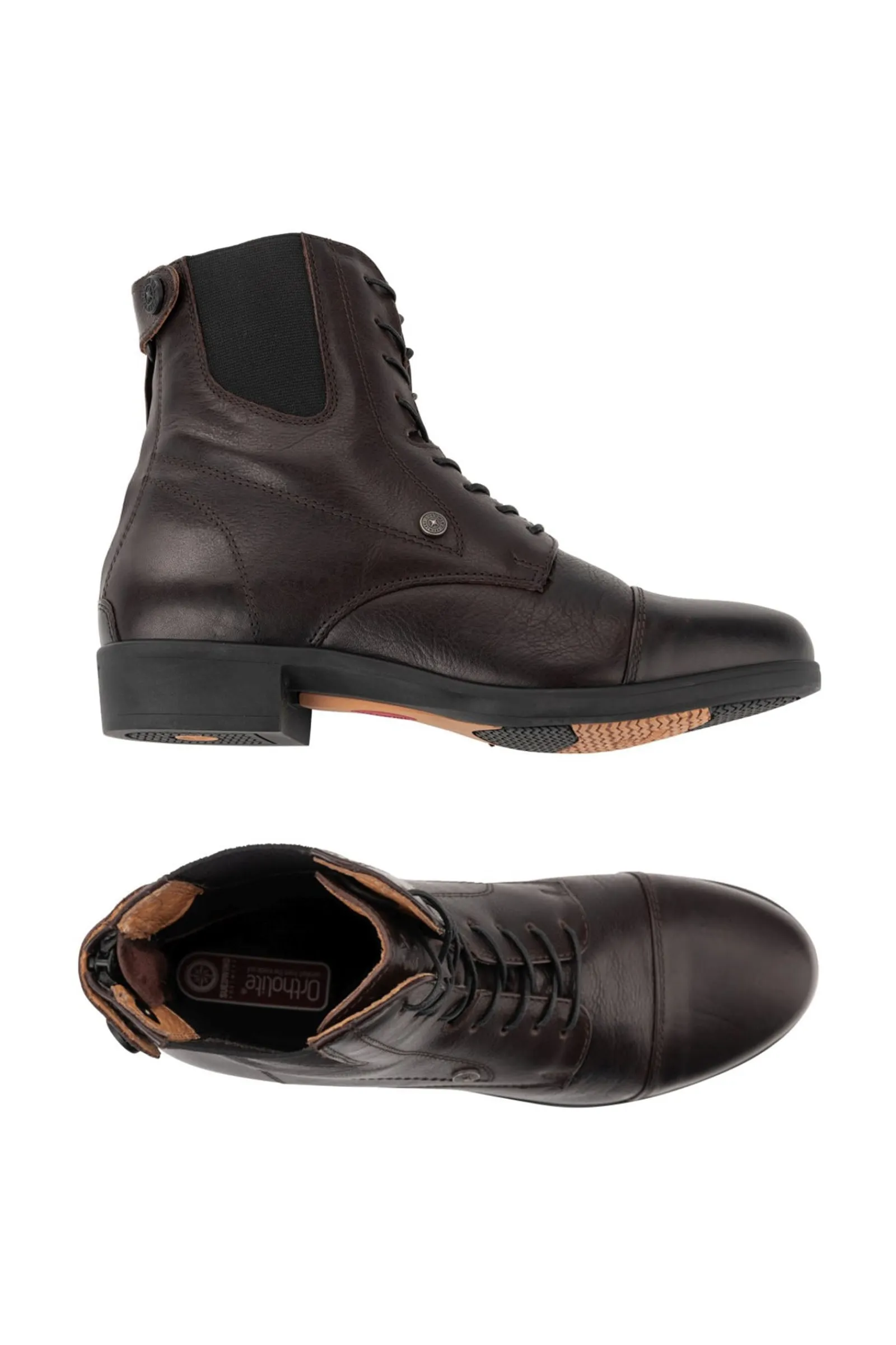 Suedwind Footwear Advanced II BZ Lace weiche Jodhpur-Stiefeletten mit Reißverschluss hinten und Schnürung* Reitstiefeletten