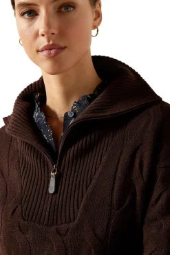 Ariat Alamere Damenpullover mit halbem Reißverschluss*Damen Damenpullover & Hoodies