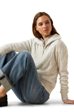 Ariat Alamere Damenpullover mit halbem Reißverschluss*Damen Damenpullover & Hoodies