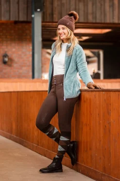 Horze Alana karierte Winterreitstrümpfe* Kniestrümpfe & Reitsocken