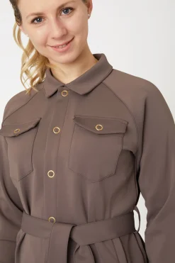 Horze Alyssa Damen Hemdjacke*Damen Damenpullover & Hoodies