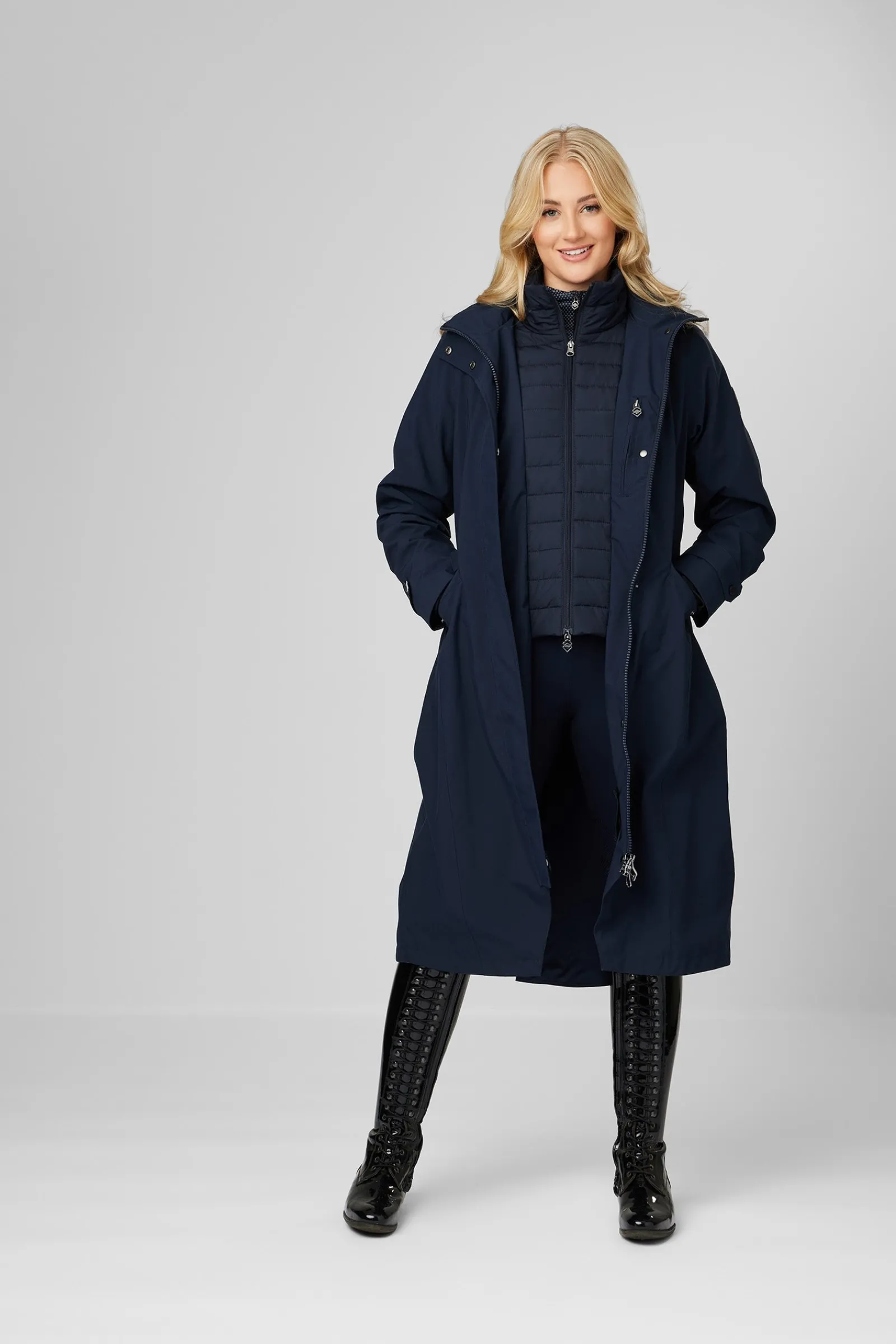 LeMieux Amelie Women´s Waterproof Lightweight Riding Coat*Damen Mäntel & Jacken Für Damen