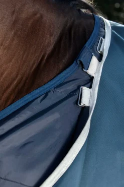 Horseware Amigo AmEco 12 Plus Weidedecke mit abnehmbarem Halsteil, 100g* Leichte Weidedecken