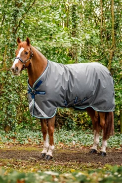 Horseware Amigo Bravo 12 Plus Weidedecke mit abnehmbarem Hals, 400g* Mittelschwere & Schwere Winterdecken