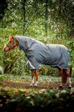 Horseware Amigo Bravo 12 Plus Weidedecke mit abnehmbarem Hals, 400g* Mittelschwere & Schwere Winterdecken
