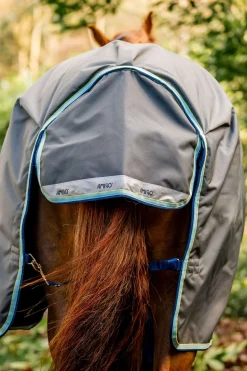 Horseware Amigo Bravo 12 Plus Weidedecke mit abnehmbarem Hals, 400g* Mittelschwere & Schwere Winterdecken