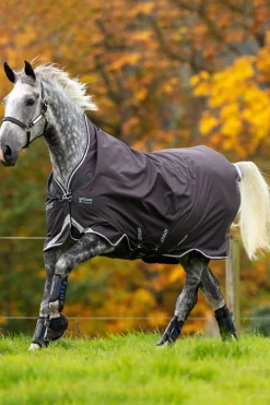 Horseware Amigo Bravo 12 Wug Weidedecke mit hohem Hals, 0 g* Leichte Weidedecken