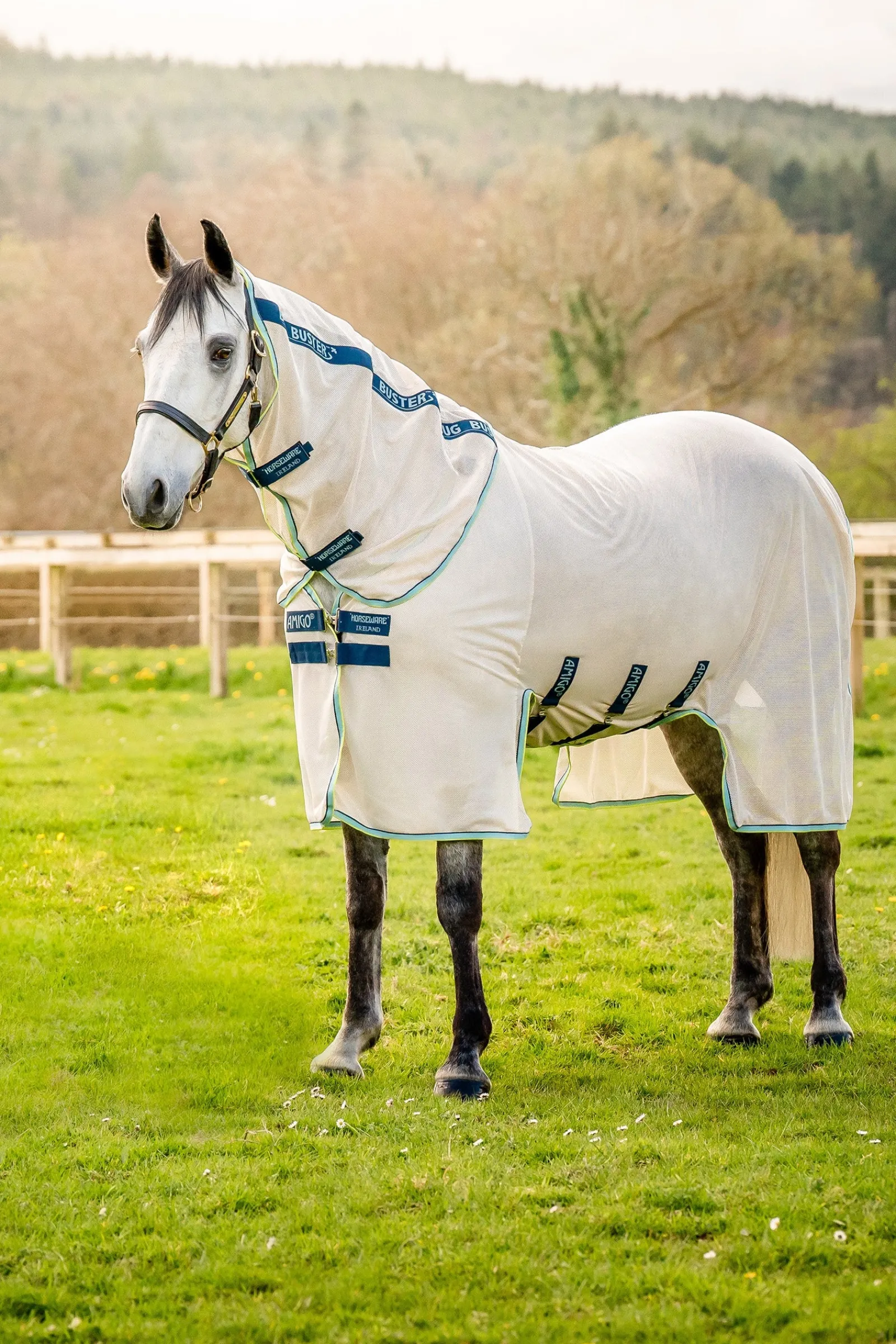 Horseware Amigo Bug Buster Fliegendecke mit abnehmbarem Halsteil* Fliegendecken
