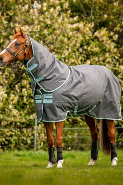 Horseware Amigo Hero Ripstop Plus Weidedecke mit abnehmbarem Hals, 200g* Mittelschwere & Schwere Winterdecken