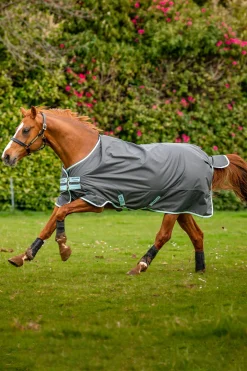 Horseware Amigo Hero Ripstop Weidedecke mit Fleecefutter, 50g* Leichte Weidedecken