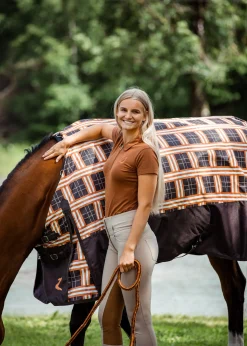 Horze Amy Damen Kurzarm-Poloshirt mit Baumwollstretch*Damen Shirts & Polos Für Damen