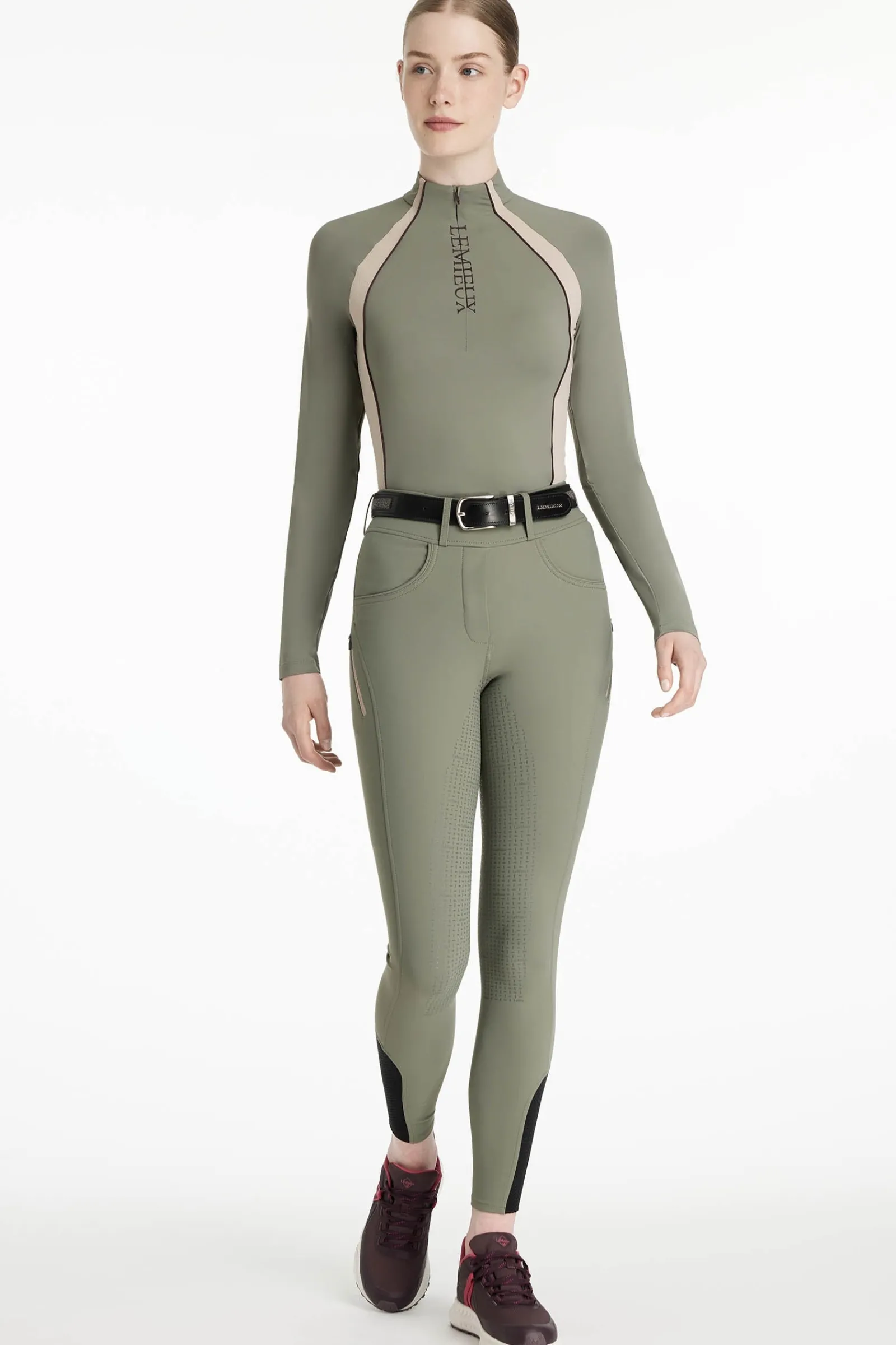 LeMieux Amy Damen-Thermo-Reitleggings mit angerauter Innenseite*Damen Reitleggings Für Damen