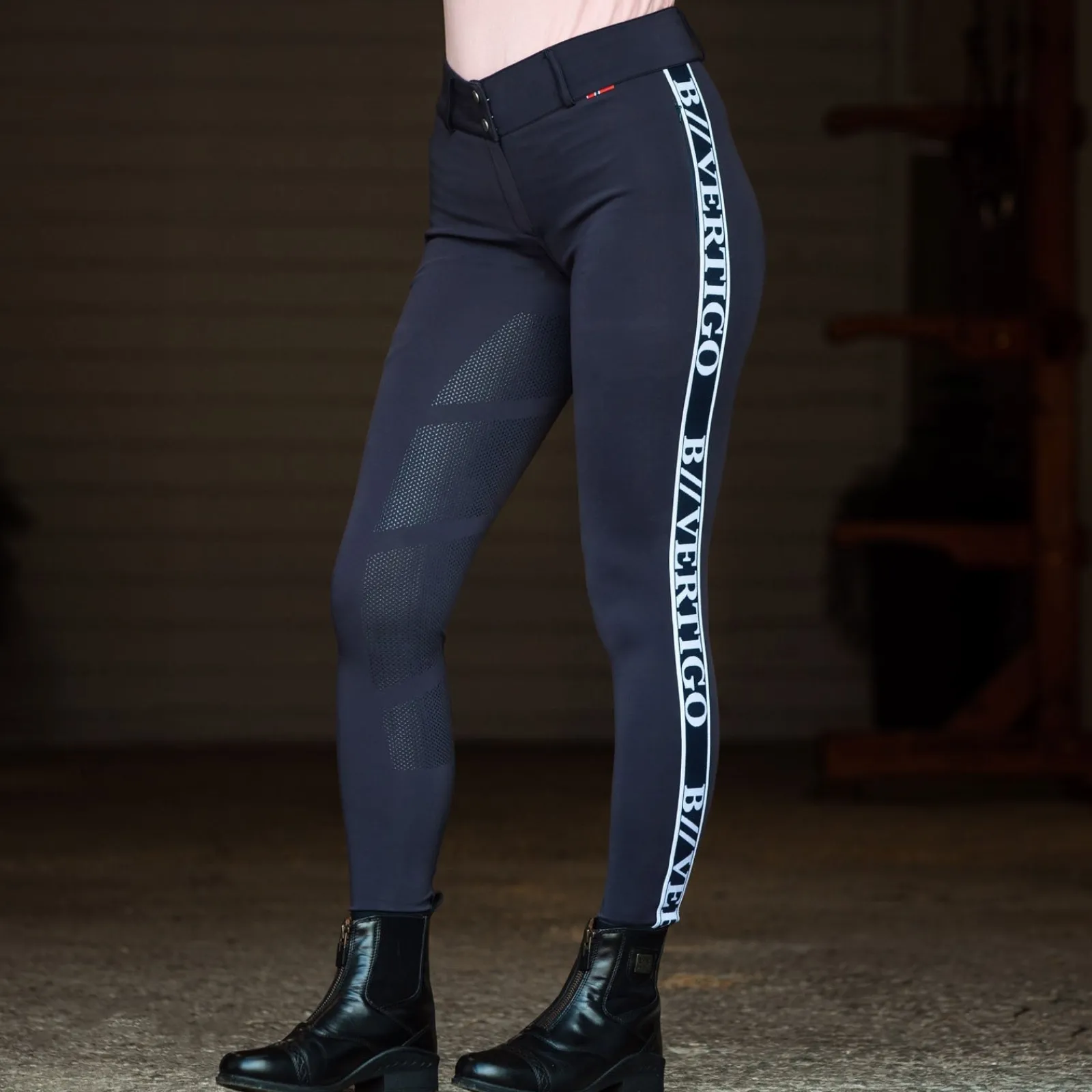 B Vertigo Angelika Damen Vollbesatzreithose mit Silikon Grip und hohem Bund*Damen Reithose Für Damen Mit Vollbesatz