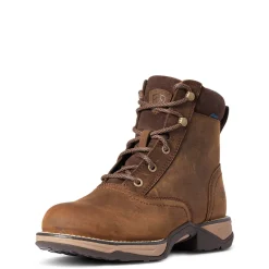 Ariat Anthem H2O Damen wasserdichte Schnürstiefel mit runder Zehenkappe* Country Stiefel
