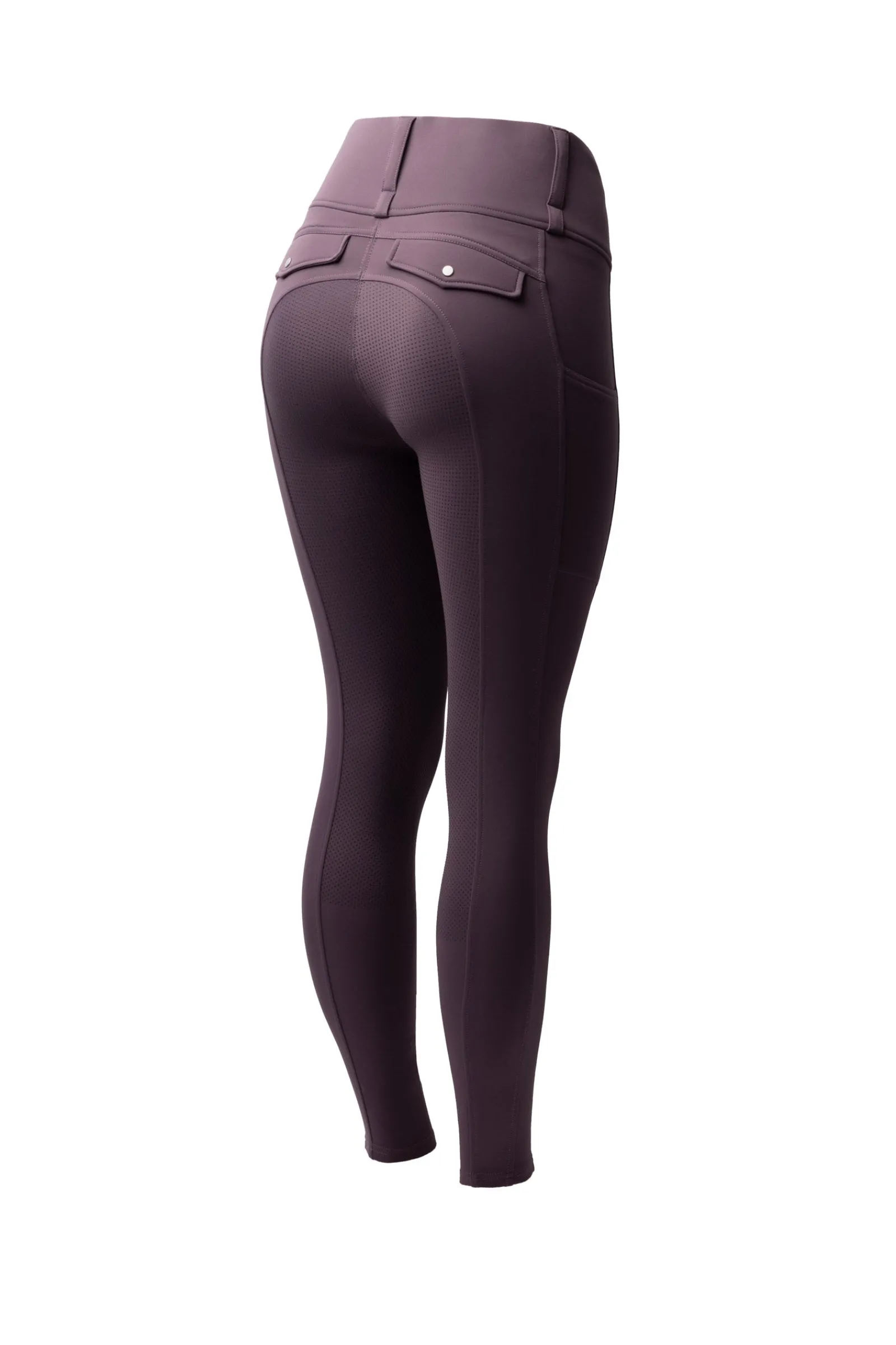 Horze Anya Damen Hybrid Thermo-Reithose mit Fullgrip*Damen Reitleggings Für Damen