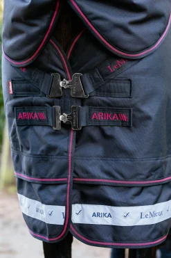 LeMieux Arika Storm-Tek Weidedecke mit abnehmbarem Halsstück, 200 g* Mittelschwere & Schwere Winterdecken