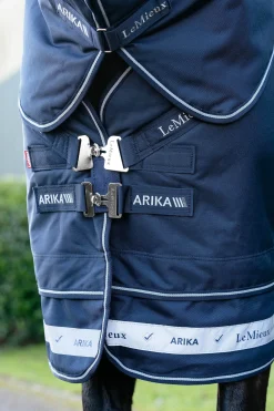 LeMieux Arika Storm-Tek Weidedecke mit abnehmbarem Halsteil, 50 g* Leichte Weidedecken