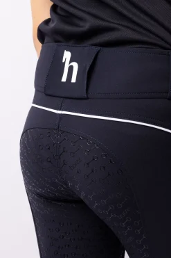 Horze Aubrey Kinder Reithose mit Vollbesatz mit Silikon und hohem Bund*Kinder Reithosen Für Kinder