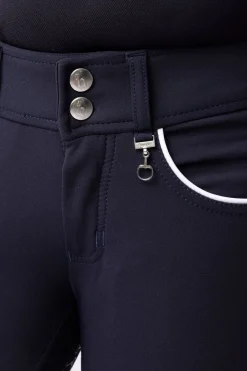 Horze Aubrey Kinder Reithose mit Vollbesatz mit Silikon und hohem Bund*Kinder Reithosen Für Kinder