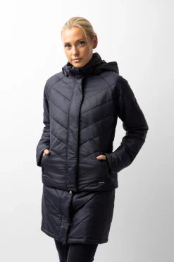 Horze Aurora Gefütterte Damen Parka Reitjacke mit abnehmbarem Rock*Damen Mäntel & Jacken Für Damen