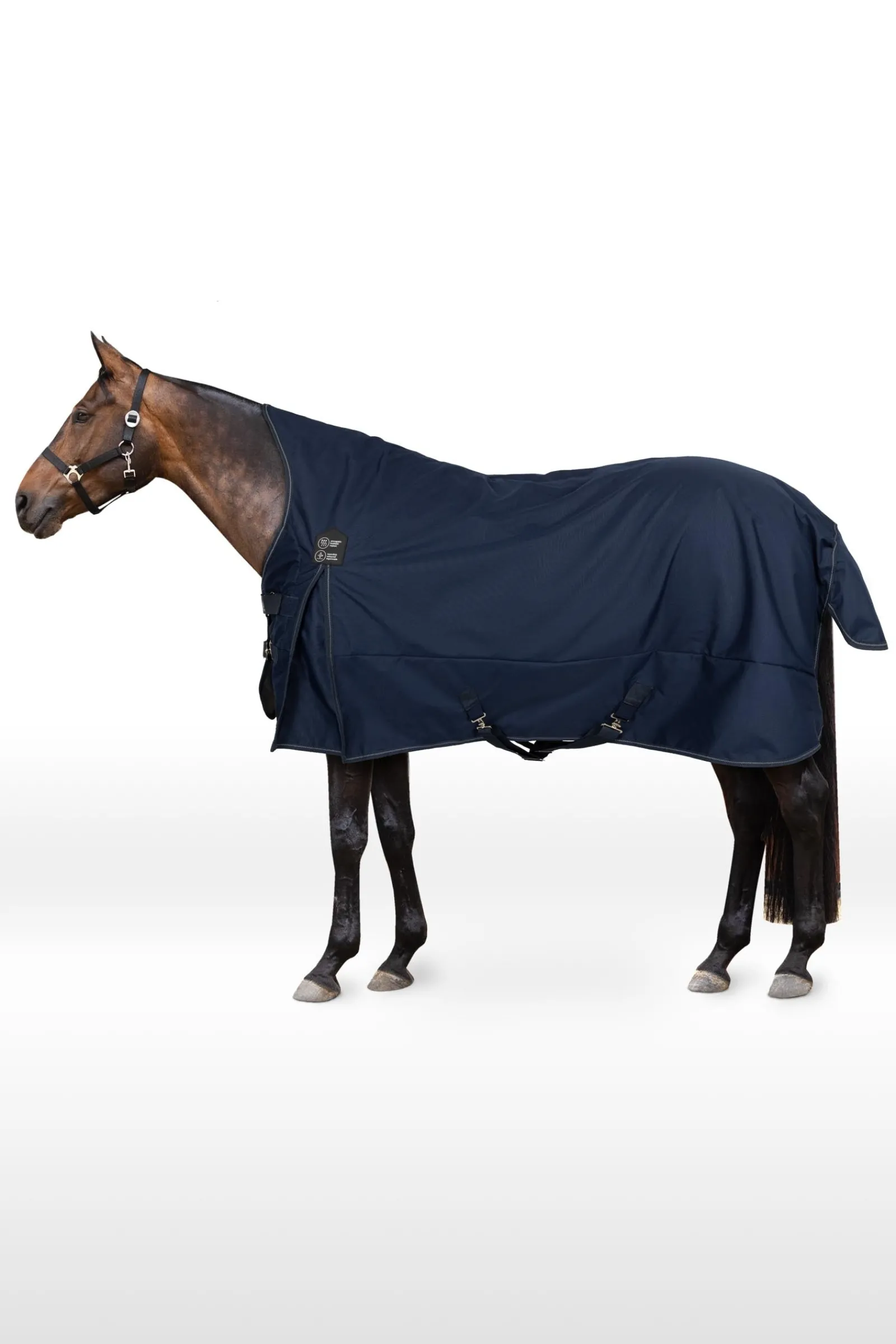 Horze Avalanche 1200D Regendecke mit hohem Hals und Fleecefütterung* Leichte Weidedecken