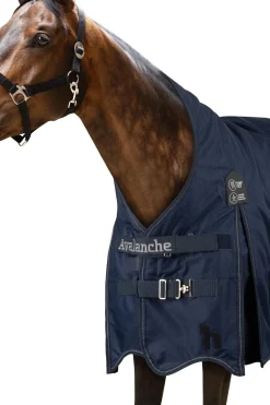 Horze Avalanche Regendecke mit hohem Hals, 150g* Leichte Weidedecken