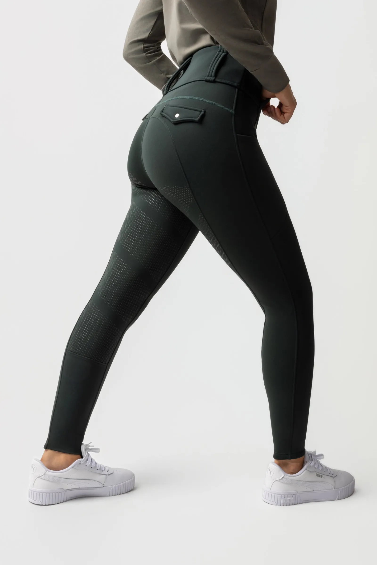 Horze B Vertigo Chiara Women's Compression Thermo Fullgrip Breeches*Damen Reitleggings Für Damen