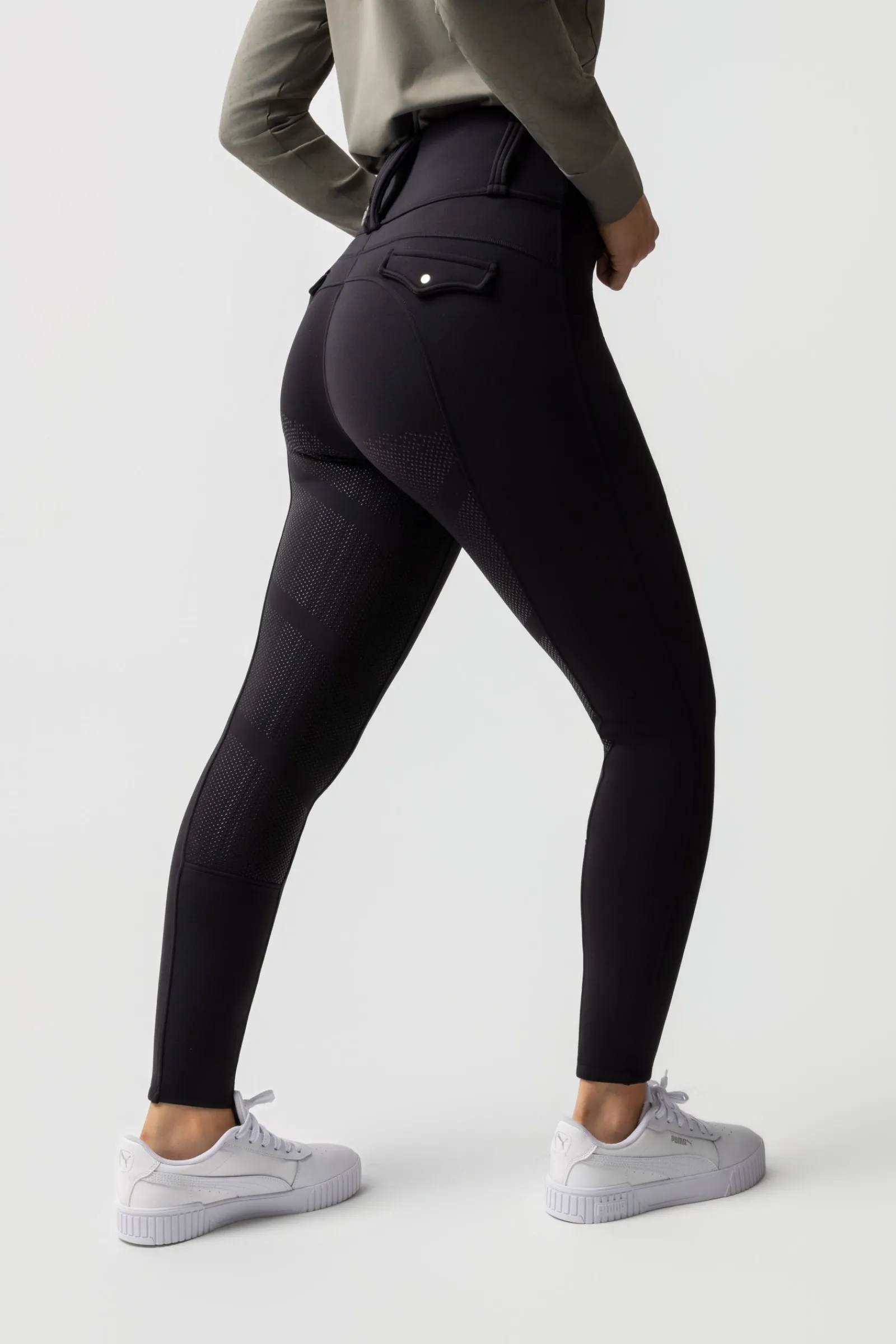 Horze B Vertigo Chiara Women's Compression Thermo Fullgrip Breeches*Damen Reitleggings Für Damen