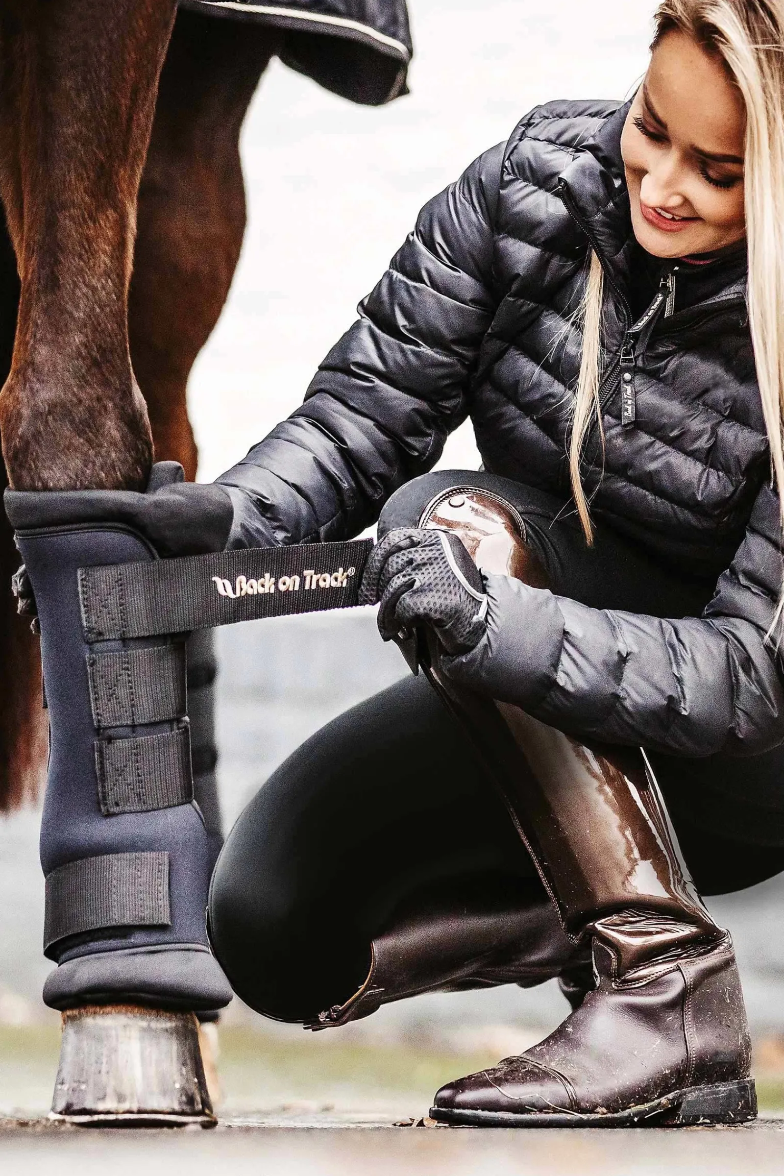 horze Back On Track Quick Royal Stallgamaschen* Stall- & Transportgamaschen