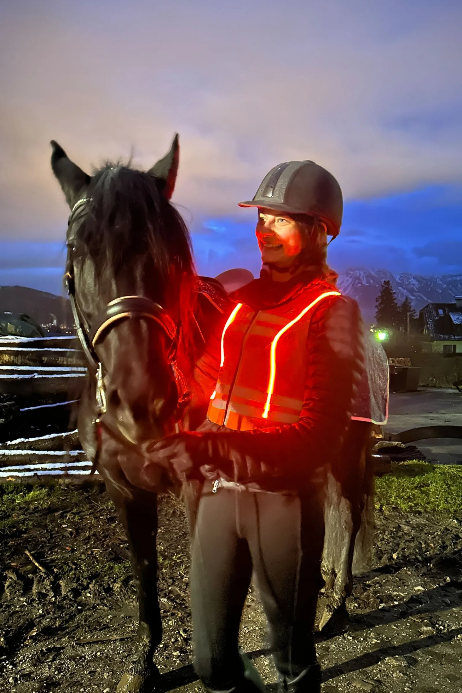 Komperdell Ballistic High Visibility FlexFit Rückenprotektor, wendbar* Rückenprotektoren