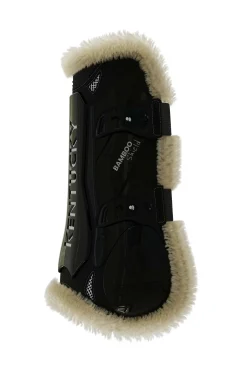 Kentucky Horsewear Bamboo Elastik Gamaschen mit veganem Lammfell* Gamaschen