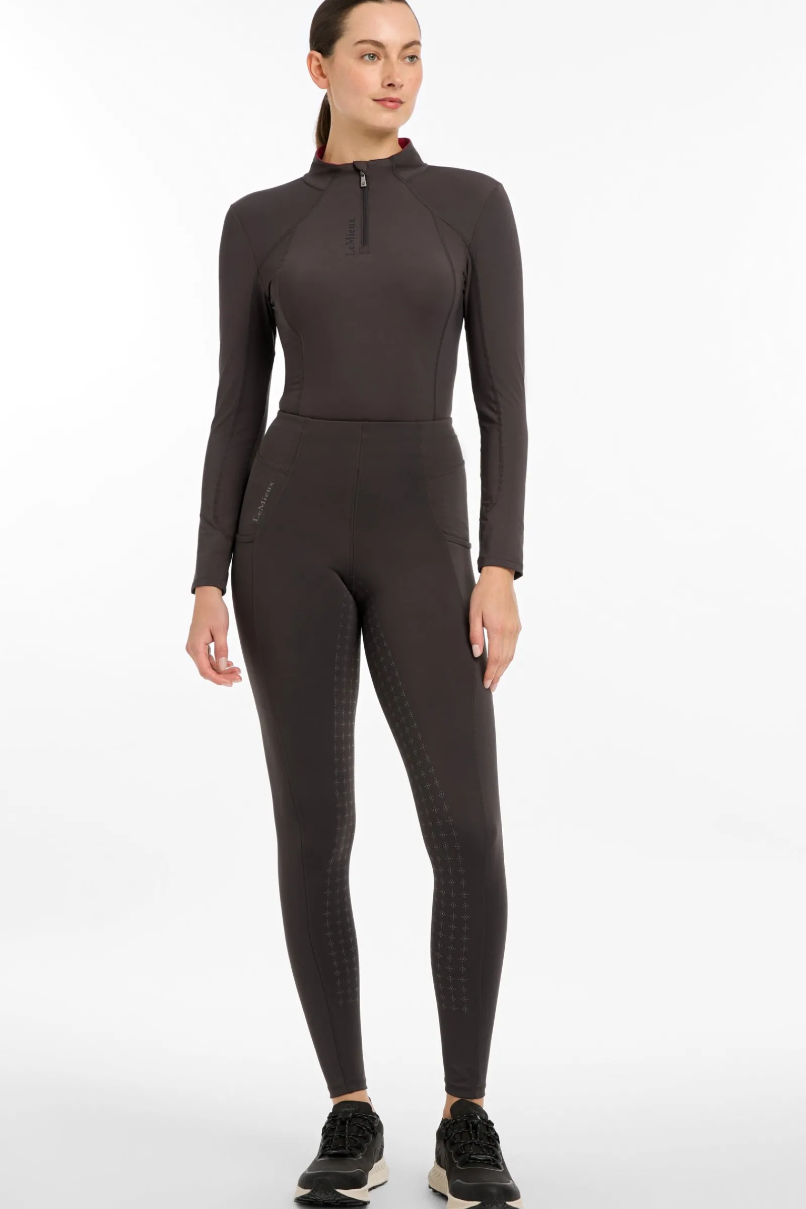 LeMieux Baselayer mit Reißverschluss*Damen Shirts & Polos Für Damen