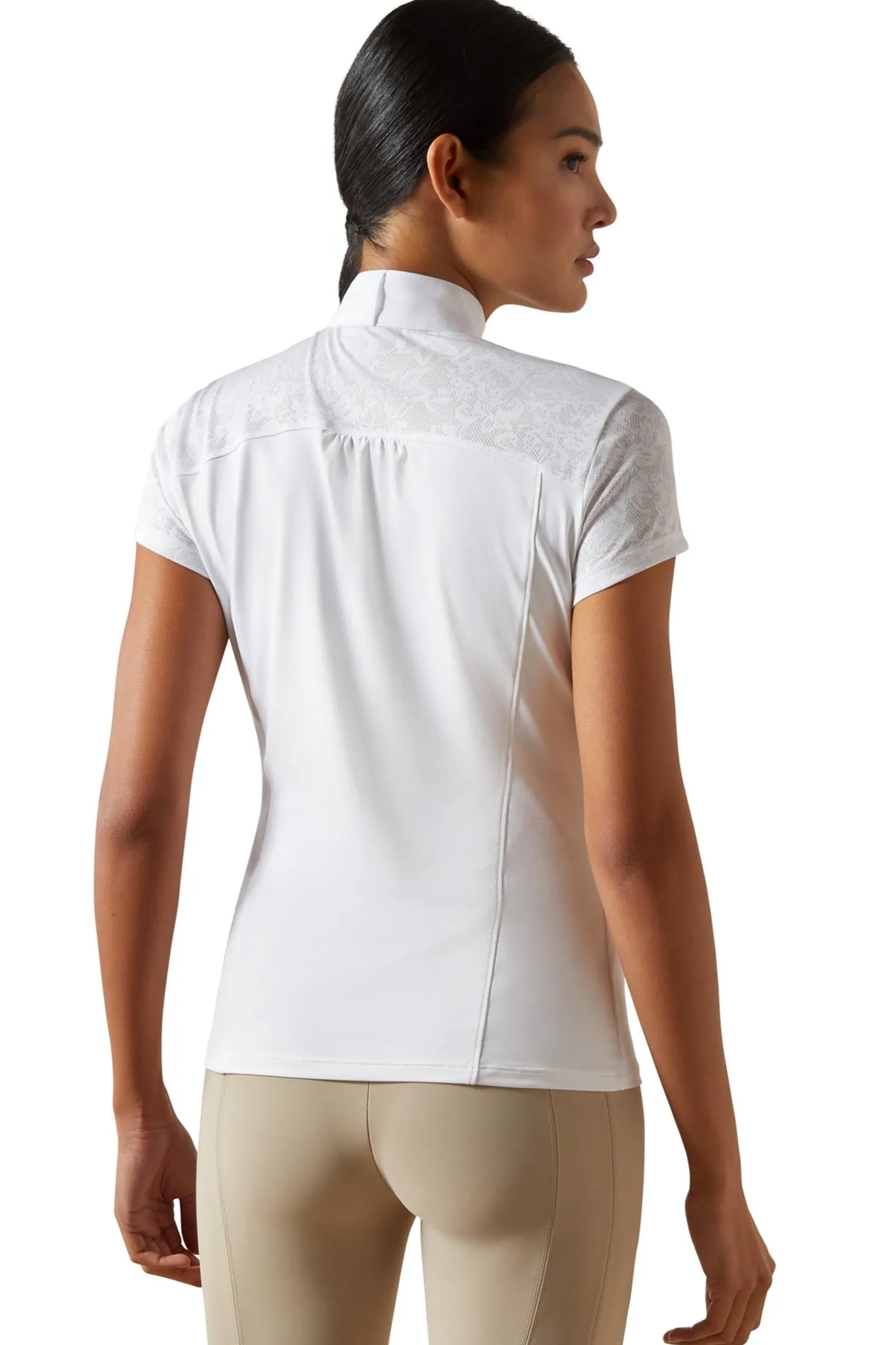 Ariat Bellatrix Damen-Turniershirt mit kurzen Ärmeln*Damen Shirts & Polos Für Damen