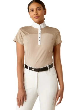 Ariat Bellatrix Damen-Turniershirt mit kurzen Ärmeln*Damen Shirts & Polos Für Damen
