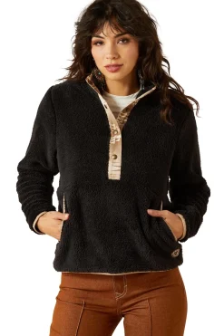 Ariat Berber Snap Damenpullover mit halber Knopfleiste*Damen Damenpullover & Hoodies