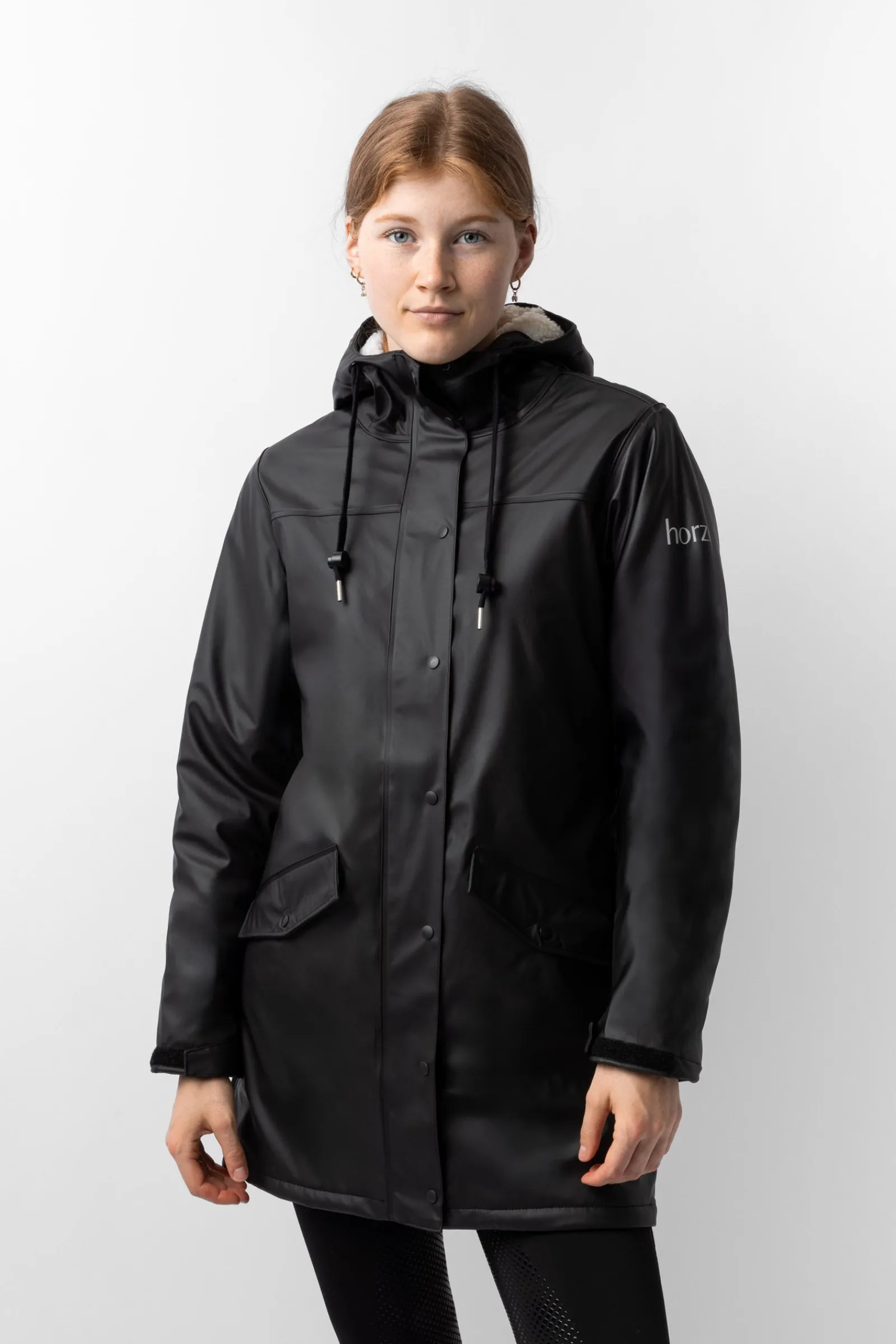 Horze Billie Damen Regenjacke mit Fleece*Damen Mäntel & Jacken Für Damen